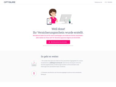 Optisure - Digitales Versicherungsportal